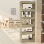 Sonoma oak engineered wood shelf/divider 60x30x166 cm by vidaXL, Bookcases and shelves - Ref: Foro24-811676, Price: 75,69 €, ...