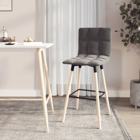 Light gray fabric kitchen stool by vidaXL, Kitchen stools - Ref: Foro24-338648, Price: 64,99 €, Discount: %