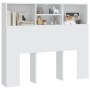 Mueble cabecero blanco 120x19x103,5 cm de vidaXL, Cabeceros y pies de cama - Ref: Foro24-811853, Precio: 61,33 €, Descuento: %