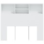 Mueble cabecero blanco 120x19x103,5 cm de vidaXL, Cabeceros y pies de cama - Ref: Foro24-811853, Precio: 61,33 €, Descuento: %