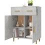 Betongraues Sperrholz-Sideboard 69,5 x 34 x 89 cm von vidaXL, Sideboards - Ref: Foro24-812190, Preis: 85,99 €, Rabatt: %