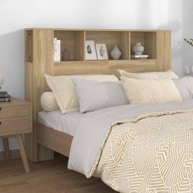 Sonoma oak headboard furniture 140x18.5x104.5 cm by vidaXL, Headboards and footboards - Ref: Foro24-811928, Price: 60,33 €, D...