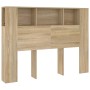 Mueble cabecero color roble Sonoma 140x18,5x104,5 cm de vidaXL, Cabeceros y pies de cama - Ref: Foro24-811928, Precio: 59,50 ...