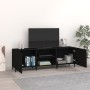 Mueble para TV madera de ingeniería negro 150x30x50 cm de vidaXL, Muebles TV - Ref: Foro24-812628, Precio: 106,99 €, Descuent...