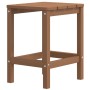 Brown HDPE Adirondack garden table 38x38x46 cm by vidaXL, Garden tables - Ref: Foro24-318643, Price: 30,20 €, Discount: %