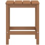 Brown HDPE Adirondack garden table 38x38x46 cm by vidaXL, Garden tables - Ref: Foro24-318643, Price: 30,20 €, Discount: %