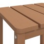 Brown HDPE Adirondack garden table 38x38x46 cm by vidaXL, Garden tables - Ref: Foro24-318643, Price: 30,20 €, Discount: %