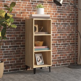 Aparador de madera de ingeniería roble Sonoma 34,5x32,5x90 cm de vidaXL, Aparadores - Ref: Foro24-812387, Precio: 42,99 €, De...