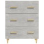 Aparador de madera contrachapada gris hormigón 70x34x90 cm de vidaXL, Aparadores - Ref: Foro24-812154, Precio: 79,01 €, Descu...