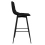 Black Velvet Kitchen Stool by vidaXL, Kitchen stools - Ref: Foro24-338603, Price: 101,62 €, Discount: %