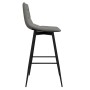 Light Gray Velvet Kitchen Stool by vidaXL, Kitchen stools - Ref: Foro24-338606, Price: 69,99 €, Discount: %