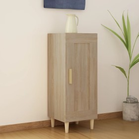 Sonoma oak plywood sideboard 34.5x34x90 cm by vidaXL, Sideboards - Ref: Foro24-812414, Price: 57,99 €, Discount: %