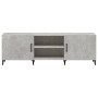 Concrete gray engineered wood TV cabinet 150x30x50 cm by vidaXL, TV Furniture - Ref: Foro24-812631, Price: 74,14 €, Discount: %