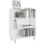 Aparador madera contrachapada blanco brillante 69,5x32,5x90 cm de vidaXL, Aparadores - Ref: Foro24-812246, Precio: 52,62 €, D...