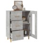 Aparador de madera de ingeniería gris hormigón 69,5x34x90 cm de vidaXL, Aparadores - Ref: Foro24-812208, Precio: 87,75 €, Des...