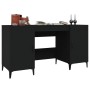 Black plywood desk 140x50x75 cm by vidaXL, Desks - Ref: Foro24-812772, Price: 170,09 €, Discount: %