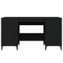 Black plywood desk 140x50x75 cm by vidaXL, Desks - Ref: Foro24-812772, Price: 170,09 €, Discount: %