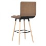 Kitchen stools 2 units taupe gray fabric by vidaXL, Kitchen stools - Ref: Foro24-338655, Price: 101,99 €, Discount: %