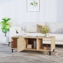 Oak Sonoma plywood coffee table 102x50x40 cm by vidaXL, Coffee table - Ref: Foro24-812702, Price: 62,65 €, Discount: %