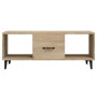 Mesa de centro madera contrachapada roble sonoma 102x50x40 cm de vidaXL, Mesas de centro - Ref: Foro24-812702, Precio: 62,75 ...