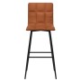 Kitchen stool 2 units light brown synthetic leather by vidaXL, Kitchen stools - Ref: Foro24-338645, Price: 107,65 €, Discount: %