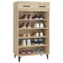 Sonoma oak plywood shoe rack cabinet 60x35x105 cm by vidaXL, Shoe racks and shoe organizers - Ref: Foro24-812792, Price: 98,1...