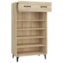 Sonoma oak plywood shoe rack cabinet 60x35x105 cm by vidaXL, Shoe racks and shoe organizers - Ref: Foro24-812792, Price: 98,1...