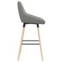 Kitchen bar stools 2 units light gray fabric by vidaXL, Kitchen stools - Ref: Foro24-338748, Price: 114,99 €, Discount: %