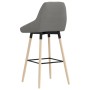 Kitchen bar stools 2 units light gray fabric by vidaXL, Kitchen stools - Ref: Foro24-338748, Price: 114,99 €, Discount: %