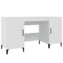 White plywood desk 140x50x75 cm by vidaXL, Desks - Ref: Foro24-812771, Price: 124,50 €, Discount: %