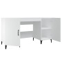 White plywood desk 140x50x75 cm by vidaXL, Desks - Ref: Foro24-812771, Price: 124,50 €, Discount: %