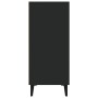 Aparador de madera de ingeniería negro 90x34x80 cm de vidaXL, Aparadores - Ref: Foro24-812502, Precio: 98,02 €, Descuento: %