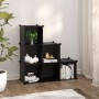 Cube shelf with 6 compartments black PP by vidaXL, Shoe racks and shoe organizers - Ref: Foro24-340548, Price: 38,61 €, Disco...