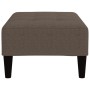 Taupe Gray Microfiber Fabric Stool by vidaXL, Folding stools and chairs - Ref: Foro24-340690, Price: 78,09 €, Discount: %