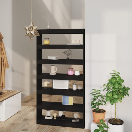 Black plywood shelving/divider 100x30x198 cm by vidaXL, Bookcases and shelves - Ref: Foro24-811773, Price: 150,99 €, Discount: %