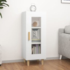 White engineered wood sideboard 34.5x34x90 cm by vidaXL, Sideboards - Ref: Foro24-812393, Price: 54,99 €, Discount: %