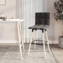 Black fabric kitchen stool by vidaXL, Kitchen stools - Ref: Foro24-338652, Price: 63,95 €, Discount: %