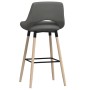 Light gray fabric kitchen stool by vidaXL, Kitchen stools - Ref: Foro24-338676, Price: 72,48 €, Discount: %