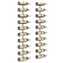 Wall wine rack for 10 bottles 2 units gold metal by vidaXL, Wine racks - Ref: Foro24-340907, Price: 108,26 €, Discount: %