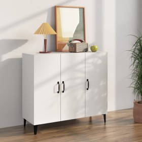 Engineered wood white sideboard 90x34x80 cm by vidaXL, Sideboards - Ref: Foro24-812501, Price: 96,34 €, Discount: %