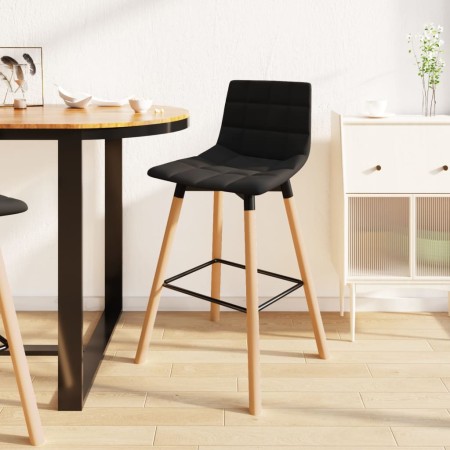 Black Fabric Kitchen Bar Stool by vidaXL, Kitchen stools - Ref: Foro24-338624, Price: 73,97 €, Discount: %