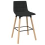 Black Fabric Kitchen Bar Stool by vidaXL, Kitchen stools - Ref: Foro24-338624, Price: 73,97 €, Discount: %