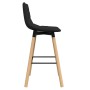 Black Fabric Kitchen Bar Stool by vidaXL, Kitchen stools - Ref: Foro24-338624, Price: 73,97 €, Discount: %