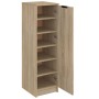 Mueble zapatero madera contrachapada roble Sonoma 30x35x100 cm de vidaXL, Zapateros y organizadores de calzado - Ref: Foro24-...