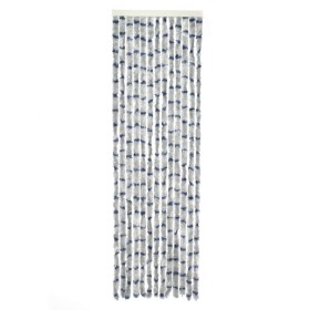 Travellife Fly Curtain Chenille Stripe Gray and Blue 185x56 cm by Travellife, Mosquito nets for windows - Ref: Foro24-441471,...