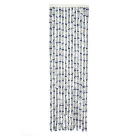 Travellife Fly Curtain Chenille Stripe Gray and Blue 185x56 cm by Travellife, Mosquito nets for windows - Ref: Foro24-441471,...