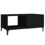 Black plywood coffee table 90x50x40 cm by vidaXL, Coffee table - Ref: Foro24-812664, Price: 62,23 €, Discount: %