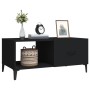 Black plywood coffee table 90x50x40 cm by vidaXL, Coffee table - Ref: Foro24-812664, Price: 62,23 €, Discount: %