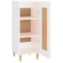 Aparador madera de ingeniería blanco 34,5x34x90 cm de vidaXL, Aparadores - Ref: Foro24-812411, Precio: 69,88 €, Descuento: %