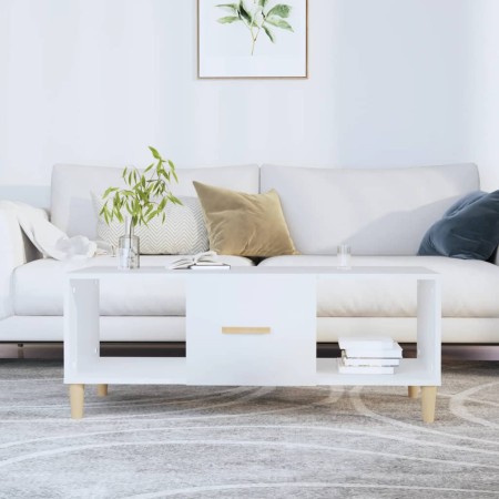 White plywood coffee table 102x50x40 cm by vidaXL, Coffee table - Ref: Foro24-812690, Price: 60,99 €, Discount: %